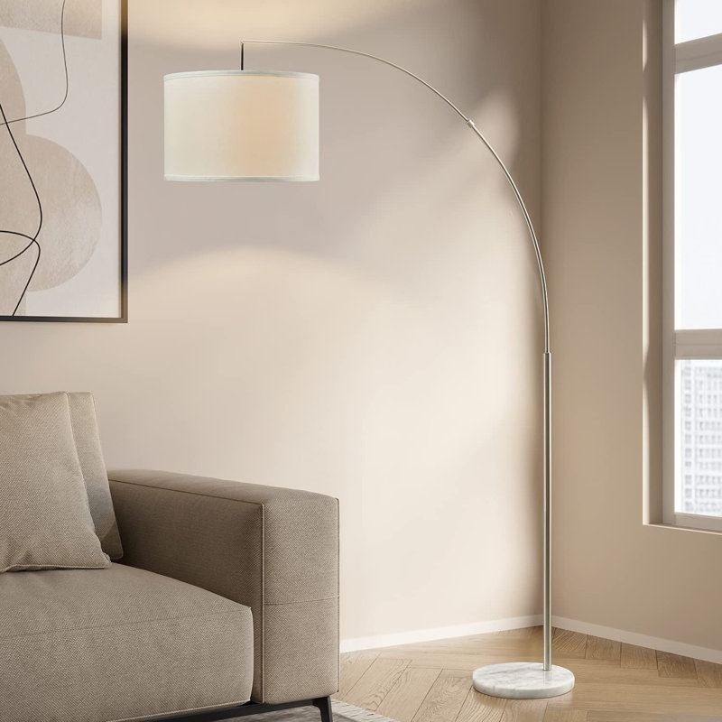 Lampe sur pied arquée 72 po Picar