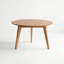 Table basse ronde moderne en chêne massif 29,5 po Fjord-550428416-550428543-543076796