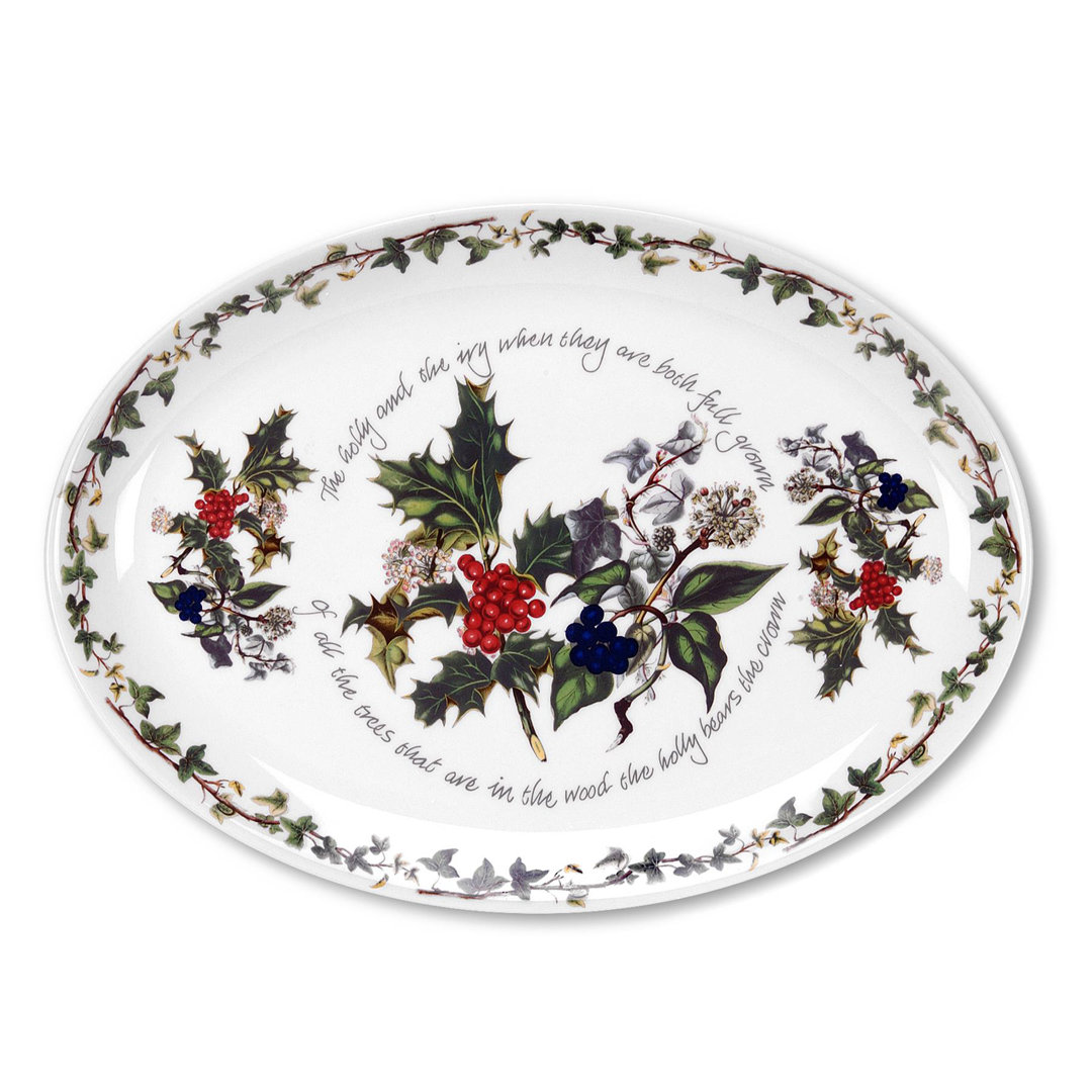 Portmeirion, The Holly & the Ivy - Oval Platter