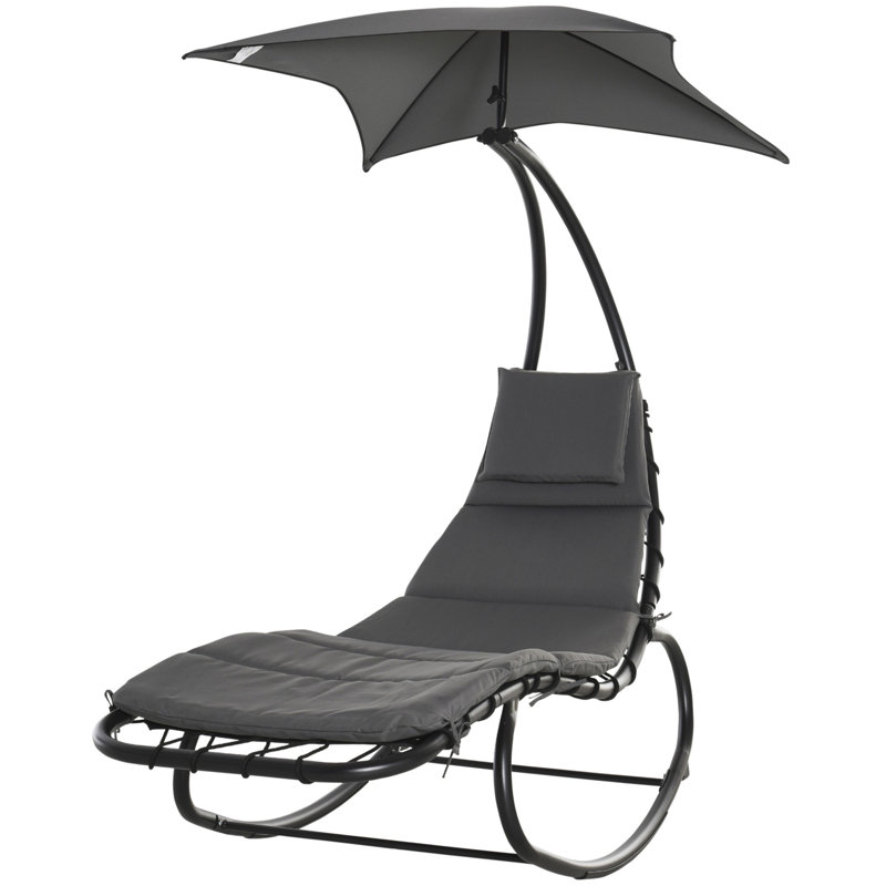 Aymelia 185cm Long Single Chaise with Cushions