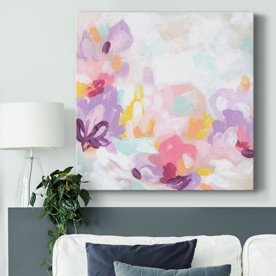 Petal Swirl II-Gallery Wrapped Canvas