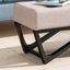 Banc moderne avec repose-pieds-322096874