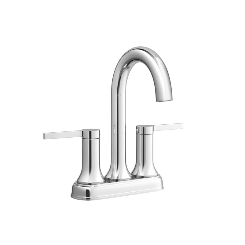 Robinet de salle de bain central Spiers, Chrome