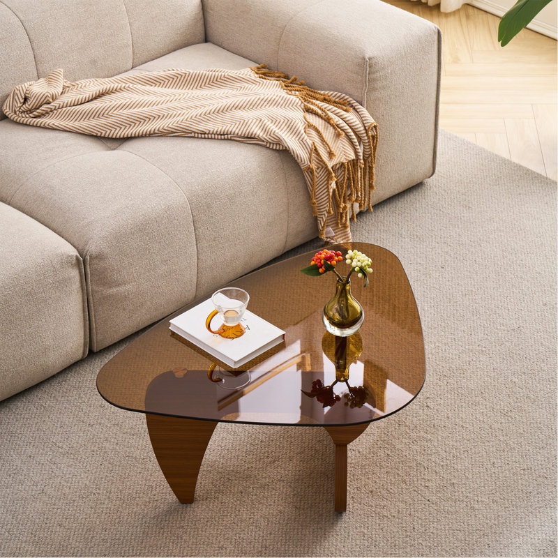 Table basse de style campagnard Century, H 15,74 po x l 43,3 po x P 29,52 po, Brown