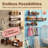 3+2 Floating Nursery Book Shelves-1784248812