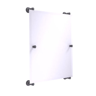 Miroir de meuble-lavabo biseauté sans cadre Freyja