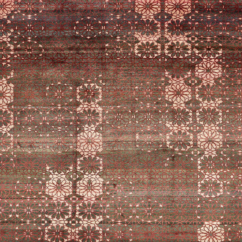 Westerfeld Abstract Indoor Rug, Square 7'