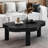 43.3-inch Nordic light luxury three-legged larch solid wood cloud-shaped coffee table, living room side table, all solid wood frame-464669244-419345575