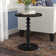 Anguilla Transitional Dia Round Pedestal End Table
