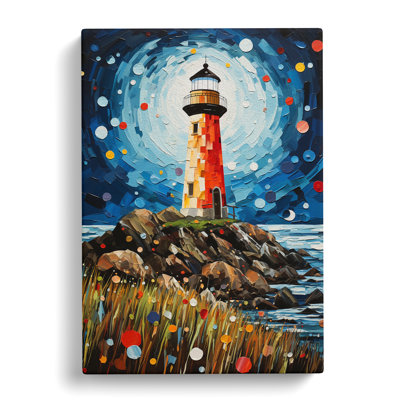 Lighthouse Dadaism Art - No Frame Print