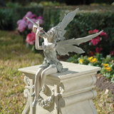 Fairy of the West Wind Sitting Garden Statue