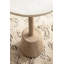 Cora Genuine Marble Pedestal End Table-1308108929