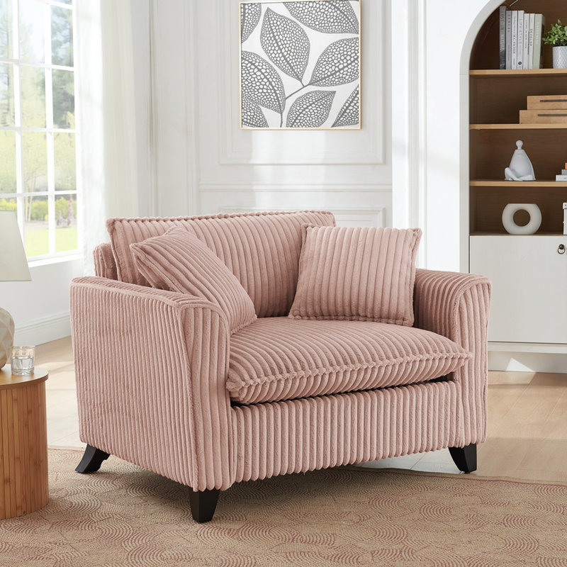 Fauteuil de canapé pour une personne, Rose