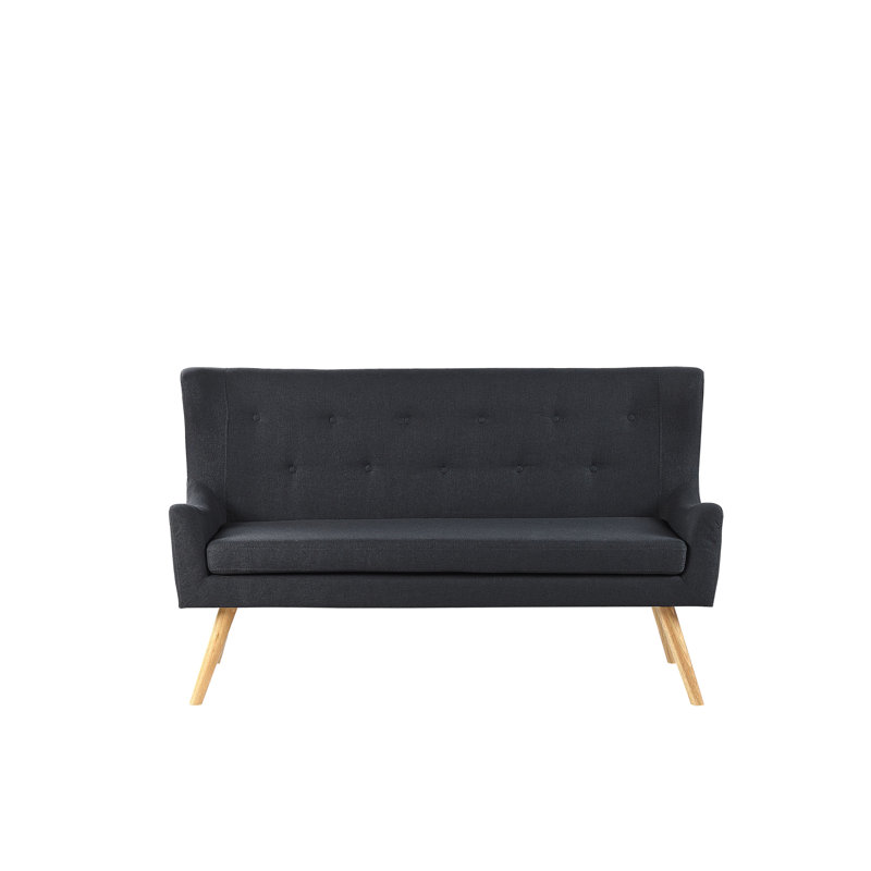 Gaia 2 Seater Sofa, Black