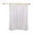Utopia Alley Rustproof Fixed Mount Single Curved Shower Rod, Aluminum, adjustable from 45" to 72" Wide-102672045