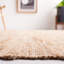 Tapis rayé beige / brun en jute / laine / coton Magarita-286723523