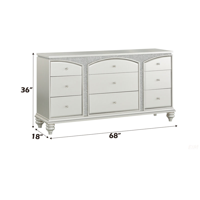 Commode à finition platine Maverick (Commode)