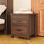 Wood 4-piece Bedroom Set With Bed, Storage Headboard And Charging Station, 2 Nightstands, 1 Dresser