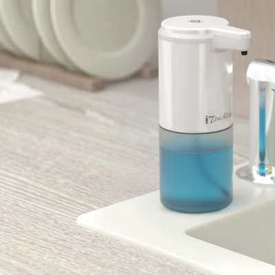 Distributeur de savon automatique en acier inoxydable