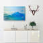 Clouds Above The Mountains - Wrapped Canvas-55371498