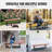 Solid Wood Outdoor Bench