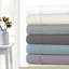 Adelaja 300 Thread Count Organic 100% Cotton Cool & Crisp Percale Weave Sheet Set-1997842932-1997844218