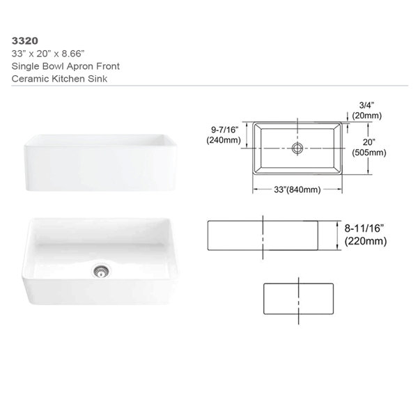 Dimensions du produit
