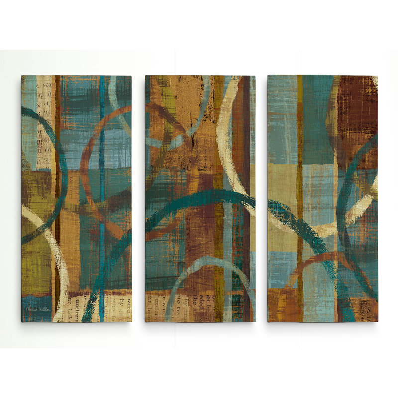 « tranquility », reproduction de peinture à l’acrylique à multiples images sur toile tendue de galerie, H 24 po x l 36 po