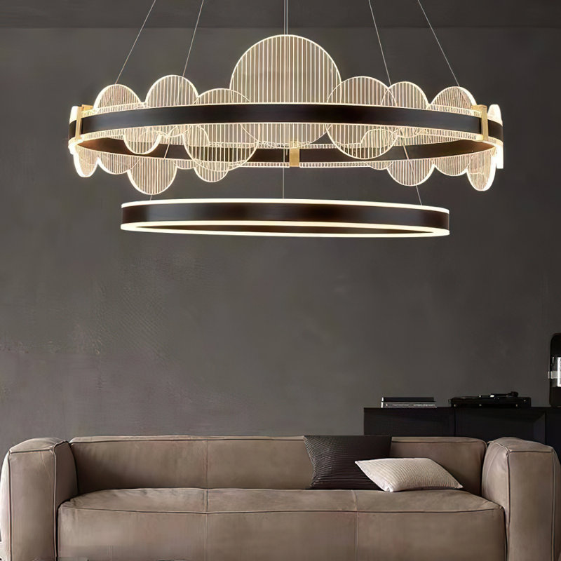 Modern Style Led Acrylic Chandelier