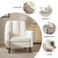 Fauteuil d'appoint rembourré moelleux pour le salon-36792078