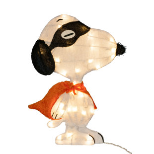 Snoopy pré-éclairé à DEL 18 pouces Peanuts