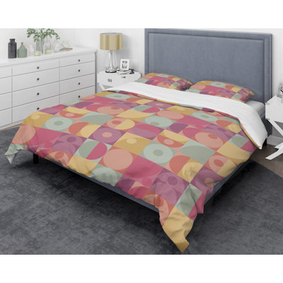  Ensemble de housse de couette rétro Minimal I Mid-Century