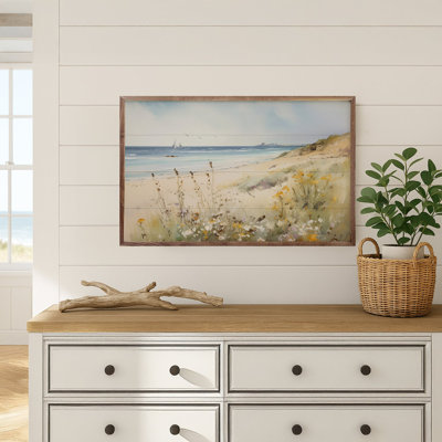Serene Beach By Nini Art