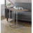 Danson Weathered Oak & Chrome Finish Accent Table