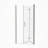 Universal Shower Door, With 1/4" Tempered Glass-118574679