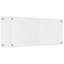 Vidaxl Kitchen Backsplash White 80 X 40 Cm Tempered Glass-119815075-119815089