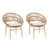 Coussin beige / structure brune est en rupture de stock