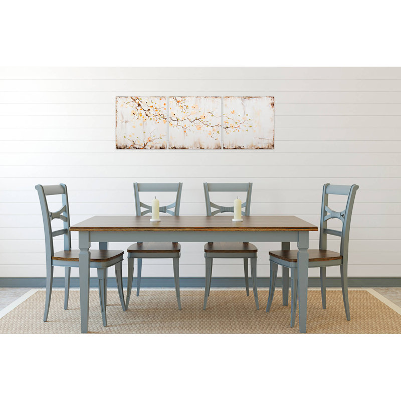 Trinity Of Threesome - 3 Piece No Frame Panoramic Painting on Canvas