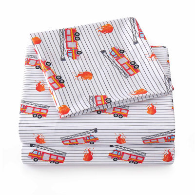 Kids Printed Classic Microfiber Sheets