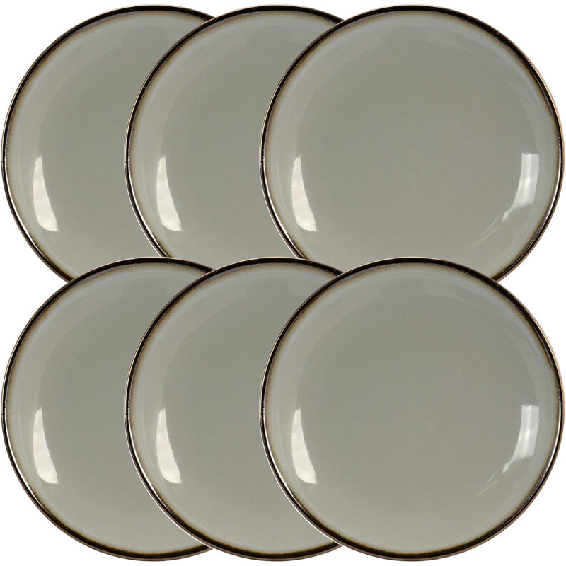 Tarrago Stoneware Dinnerware Set 6 Piece - Service for 6