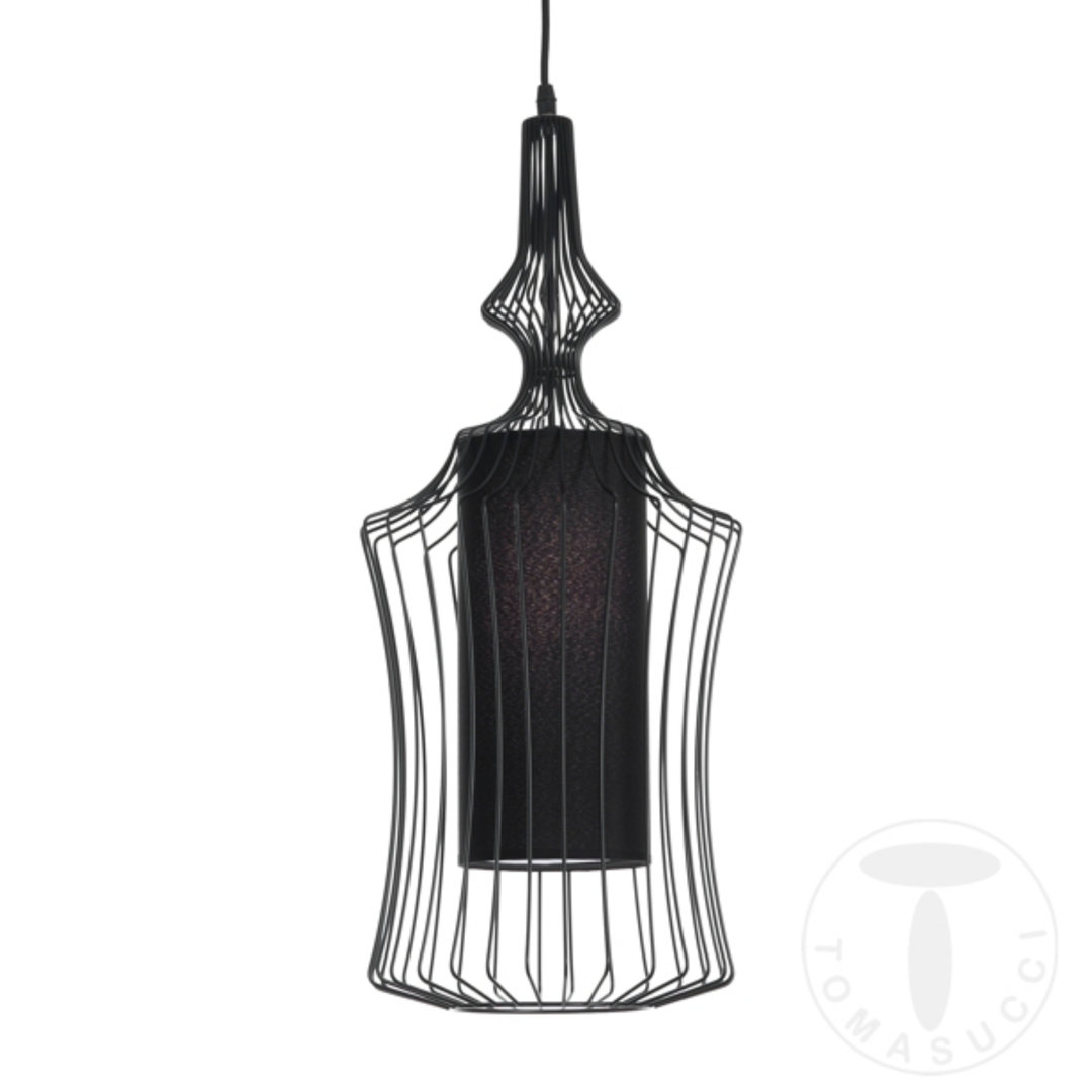 1-Light Novelty Geometric Pendant