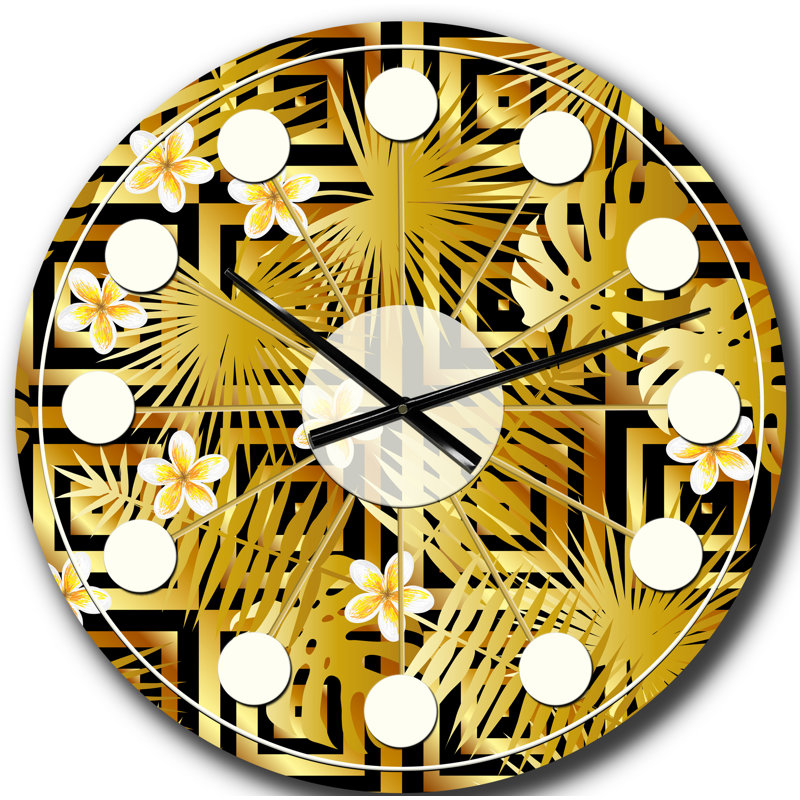 Horloge murale moderne Mid-Century, Surdimensionné