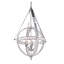 Lustre en cristal encastré 6 lumières Transitional 