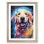 Golden Retriever Impressionism - Framed Print-1355668557