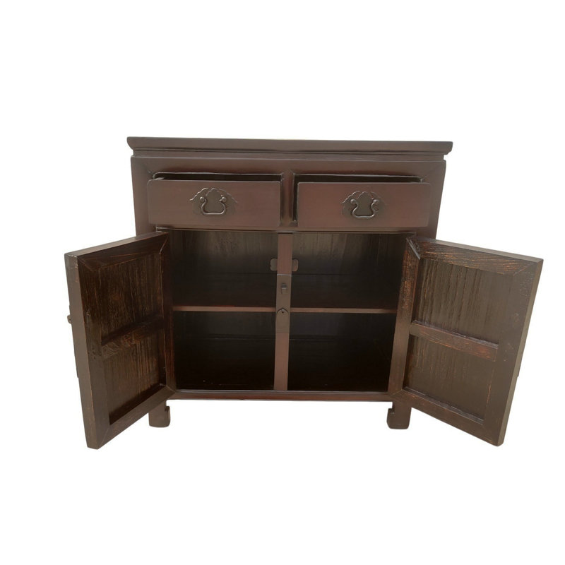 Solid Wood Accent Cabinet