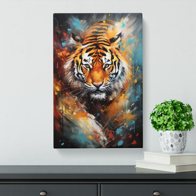 Tiger Gestural - No Frame Print