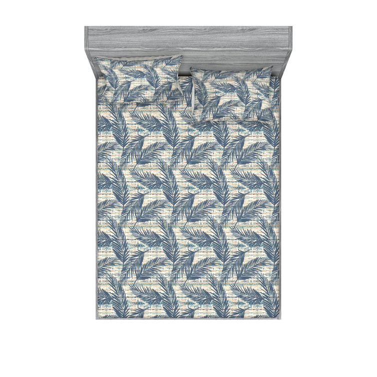 Drap-housse et taies décoratives 3 pièces Ambesonne