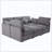 U-Shaped L-Shaped Modular Sofa Bed Ottoman USB Ports