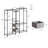 73'' Metal Clothing Rack