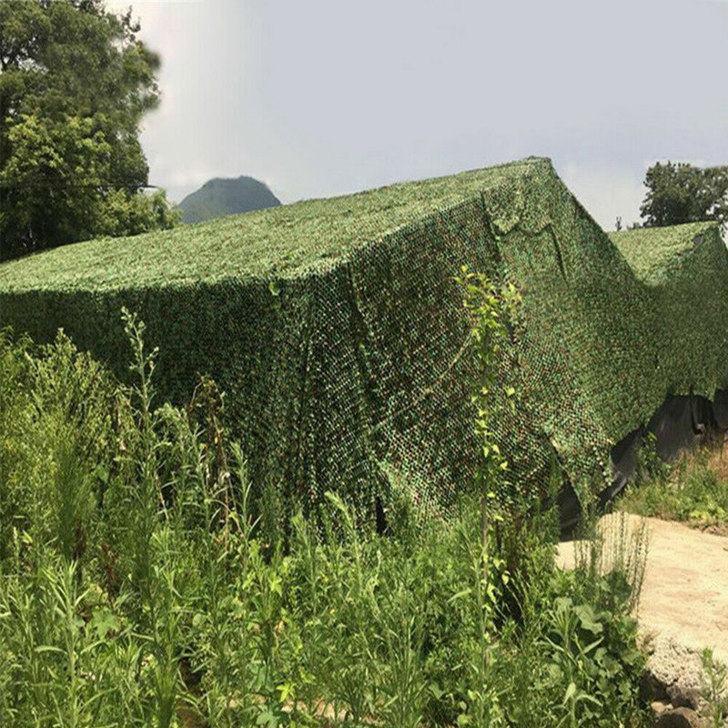 Housse de filet de camping camouflage, Vert, H 79,2 po x l 156 po x P 1 po